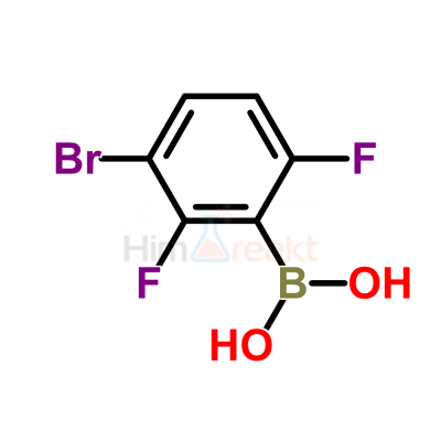 3-Бром-2,6-дифторфенилборная кислота