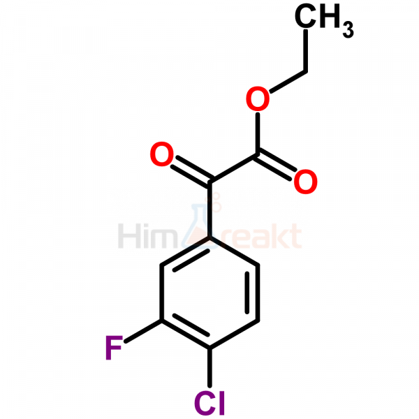 Этил 4-хлор-3-фторбензоилформиат