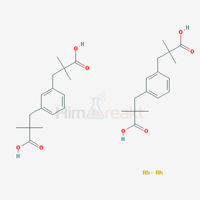Бис[родий(альфа,альфа,альфа',альфа'-тетраметил-1,3-бензолдипропионовая кислота)]