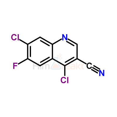 4,7-Дихлор-6-фтор-куинолин-3-карбонитрил