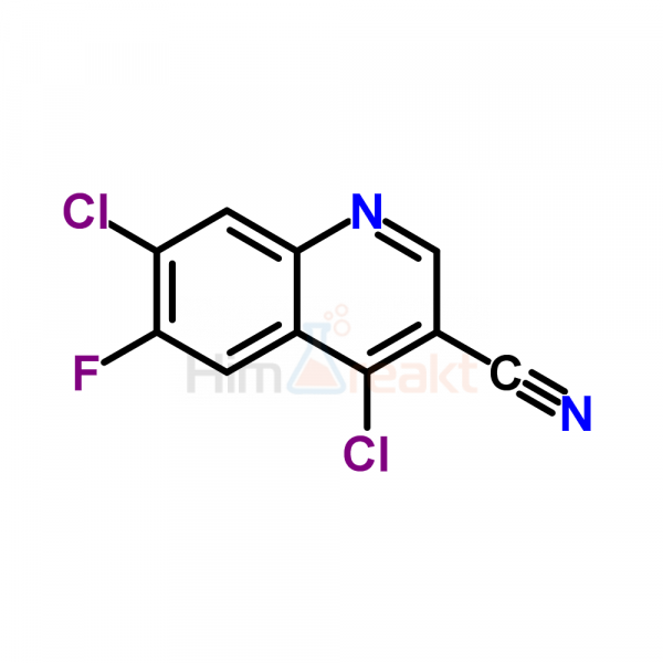 4,7-Дихлор-6-фтор-куинолин-3-карбонитрил
