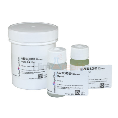Раствор для обработки клеток, инфицированных микоплазмой Myco-1 & 2 Set