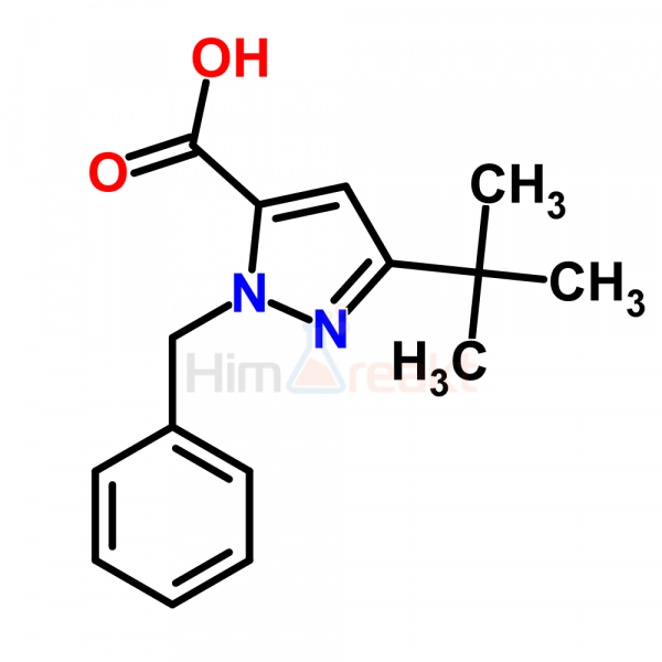 1-Бензил-3-(трет-бутил)-1H-пиразол-5-карбоновая кислота