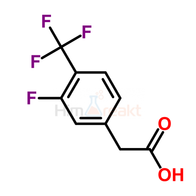 3-Фтор-4-(трифторметил)фенилуксусная кислота