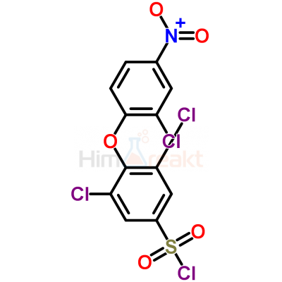 3,5-Дихлор-4-(2-хлор-4-нитрофенокси)бензол-1-сульфонил хлорид