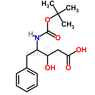 (3S,4S)-4-т-бутилоксикарбониламино-3-гидрокси-5-фенил-пентановая кислота