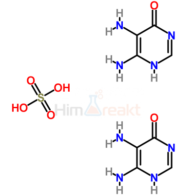 4,5-Диамино-6-гидроксипиримидин гемисульфат соль