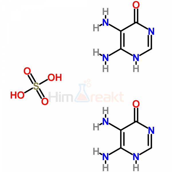 4,5-Диамино-6-гидроксипиримидин гемисульфат соль