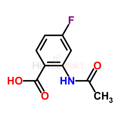2-Ацетамидо-4-фторбензойная кислота