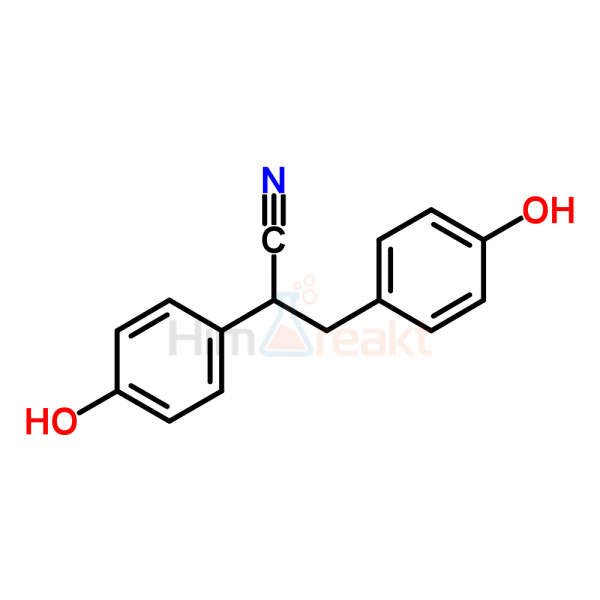 2,3-Бис(4-гидроксифенил)пропионитрил