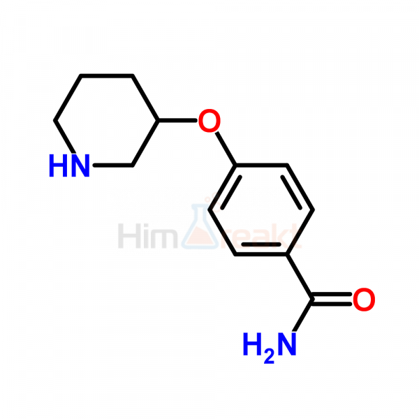 4-(Пиперидин-3-илокси)бензамид