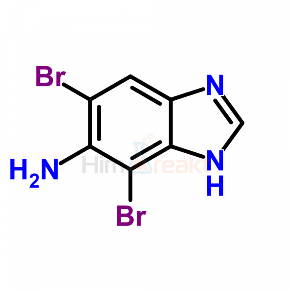 4,6-Дибром-3H-бензоимидазол-5-иламин