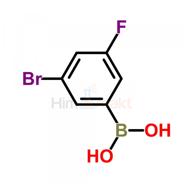 3-Бром-5-фторфенилборная кислота