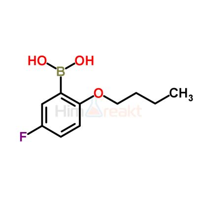 2-Бутокси-5-фторфенилборная кислота