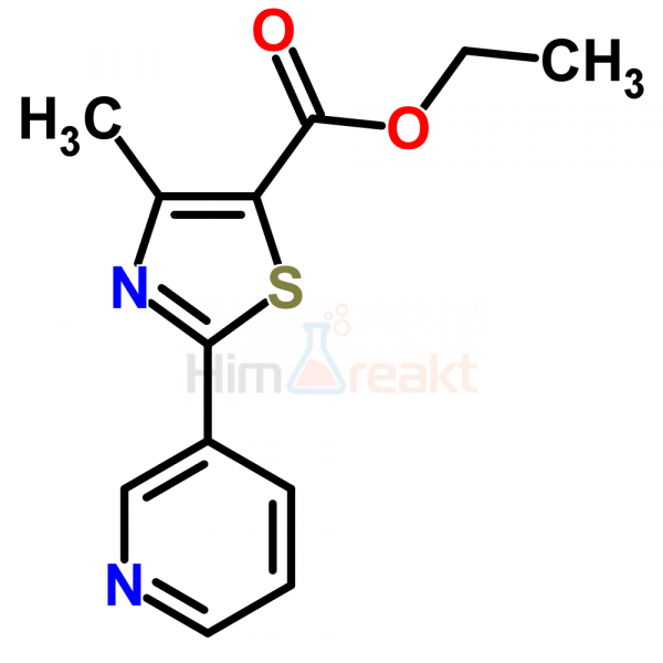 Этил 4-метил-2-(2-пиридинил)-1,3-тиазол-5-карбоксилат