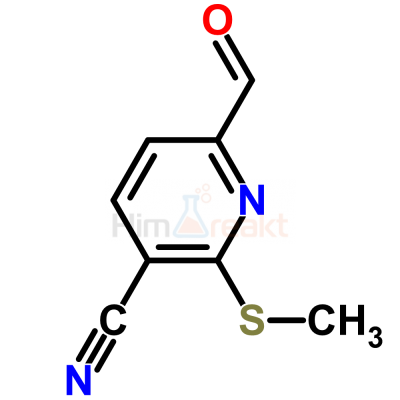 3-Циано-2-(метилтио)пиридин-6-карбоксальдегид