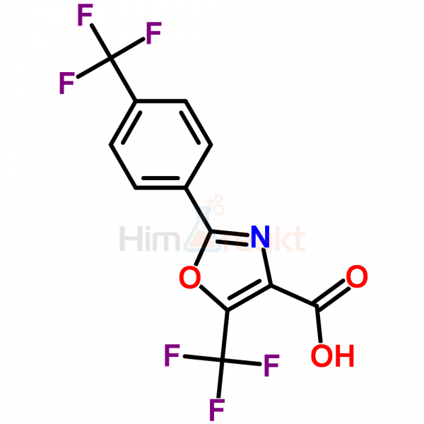 5-(Трифторметил)-2-(4-трифторметил)фенил-изоксазол-4-карбоновая кислота
