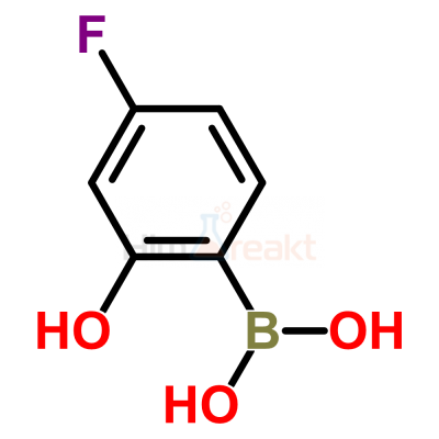 (4-Фтор-2-гидрокси)фенилборная кислота