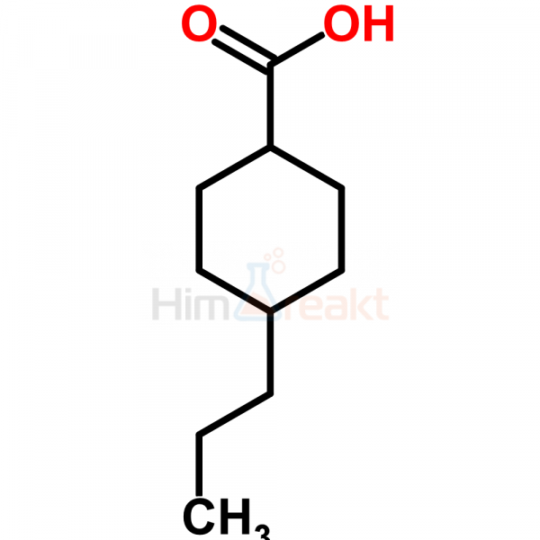 Транс-4-N-пропилциклогексанкарбоновая кислота