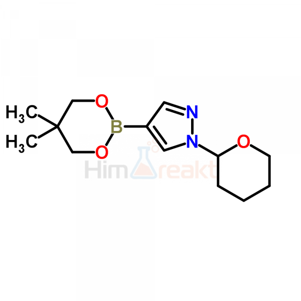 1-(2-Тетрагидропиранил)-1h-пиразол-4-борная кислота неопентилгликоль эфир