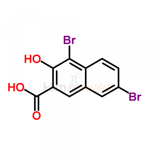 1,6-Дибром-2-гидроксинафталин-3-карбоновая кислота