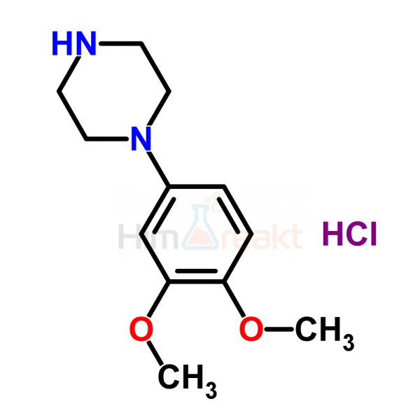 1-(3,4-Диметоксифенил)пиперазин гидрохлорид
