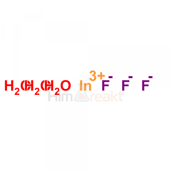 Индий(III) фторид тригидрат