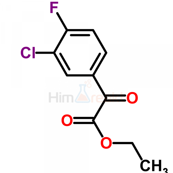 Этил 3-хлор-4-фторбензоилформиат