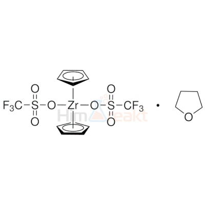 Бис(циклопентадиенил)цирконий(IV) бис(трифторметансульфонат)тетрагидрофуран комплекс