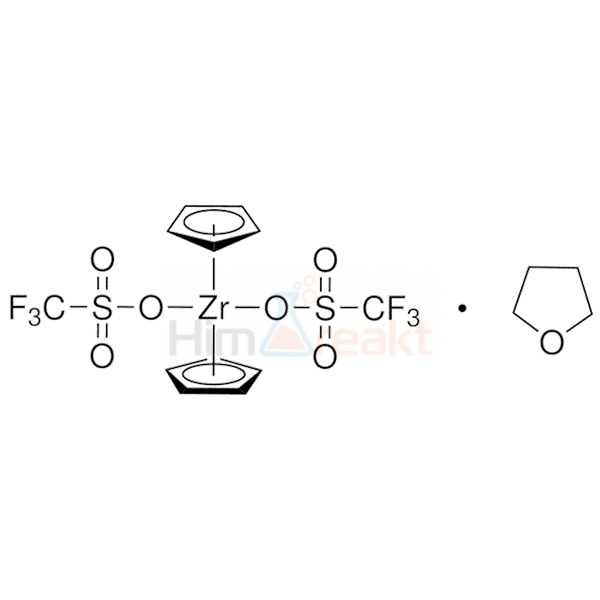 Бис(циклопентадиенил)цирконий(IV) бис(трифторметансульфонат)тетрагидрофуран комплекс