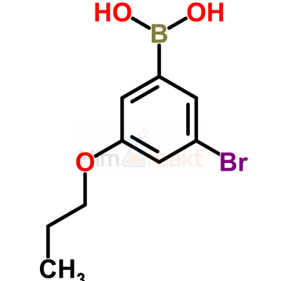 3-Бром-5-пропоксифенилборная кислота