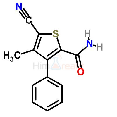 5-Циано-4-метил-3-фенил-2-тиофенкарбоксамид