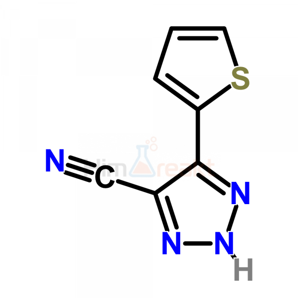 4-(2-Тиенил)-1H-1,2,3-триазол-5-карбонитрил