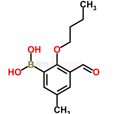 2-Бутокси-3-формил-5-метилфенилборная кислота