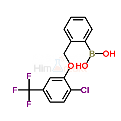 2-((2'-Хлор-5'-(трифторметил)фенокси)метил)фенилборная кислота