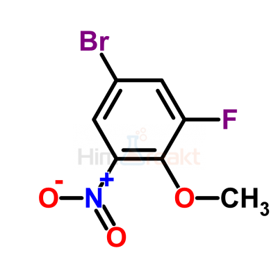 4-Бром-2-фтор-6-нитроанизол