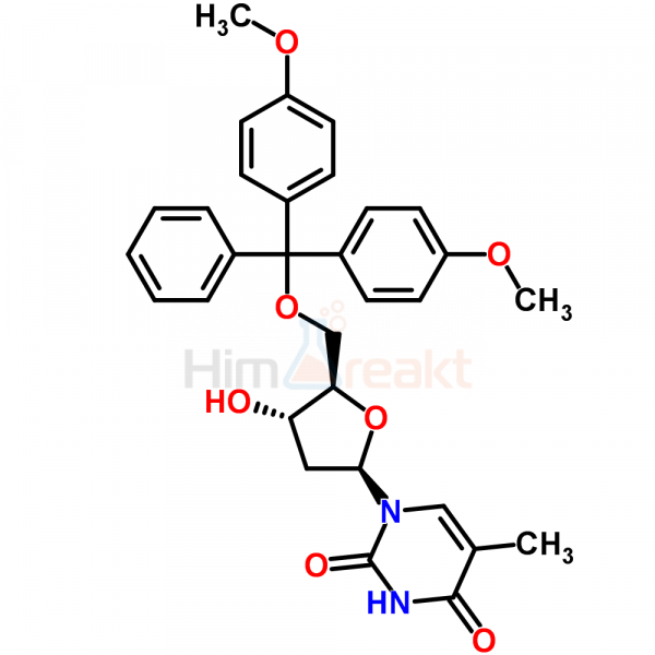 5'-O-(4,4'-диметокситритил)тимидин