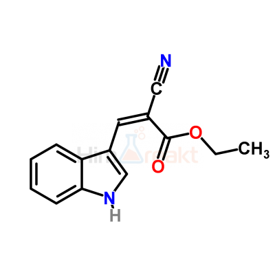 Этил(2e)-2-циано-3-(1h-индолил-3-ил)акрилат