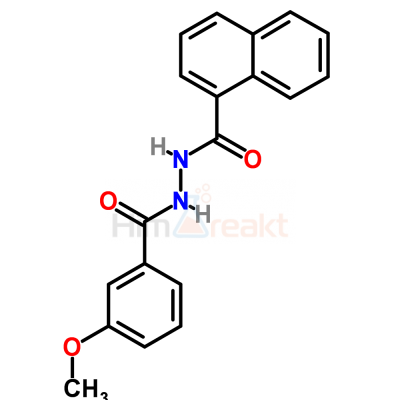 1-(3-Метоксибензоил)-2-(1-нафтоил)-гидразин