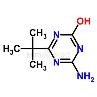 4-Амино-6-(трет-бутил)-1,3,5-триазин-2-ол