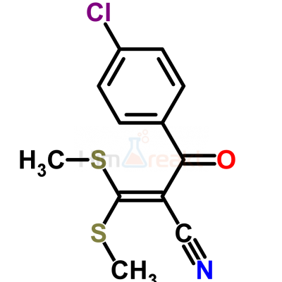 2-(4-Хлорбензоил)-3,3-ди(метилтио)акрилонитрил