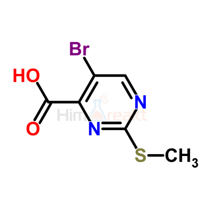 5-Бром-2-(метилтио)пиримидин-4-карбоновая кислота