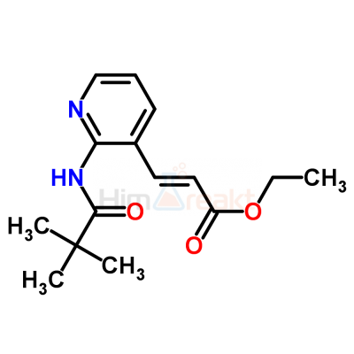 Этил 3-[(2-пивалоиламино)пиридин-3-ил]акрилат