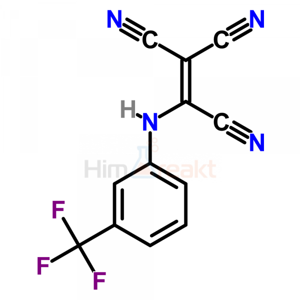 2-((3-(Трифторметил)фенил)амино)этилен-1,1,2-трикарбонитрил