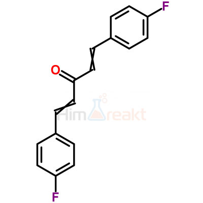 Транс,транс-1,5-бис(4-фторфенил)-1,4-пентадиен-3-он