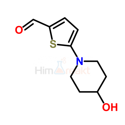 5-(4-Гидроксипиперидино)-2-тиофенкарбальдегид