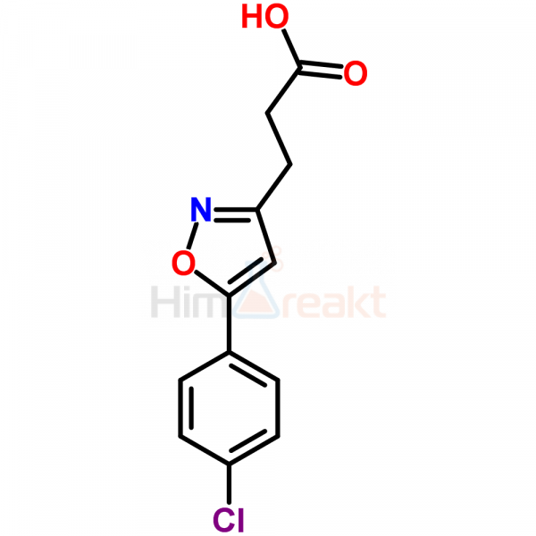5-(4-Хлорфенил)изоксазол-3-пропионовая кислота