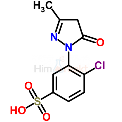 1-(2-Хлор-5-сульфофенил)-3-метил-5-пиразолон