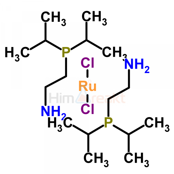 Дихлорбис(2-(диизопропилфосфино)-этиламин)рутений(II)
