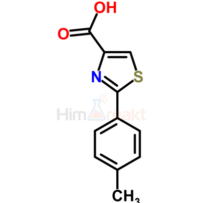 2-(4-Метилфенил)-1,3-тиазол-4-карбоновая кислота